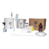 Kit Equipamentos Fabricação Cerveja Extrato De Malte 10l Dme
