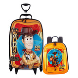 Kit Escolar Woody Toy Story Mala E Lancheira Infantil 3d