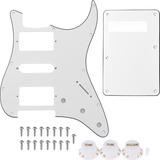 Kit Escudo Guitarra Stratocaster Hsh 3 Camadas Padrão Fender