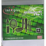 Kit Esportes Wii, 3 Em 1 - Integris