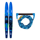 Kit Esqui Aquático Allegre Azul E Cabo Azul Jobe