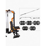 Kit Estação De Musculação Megarack Full Completa 02