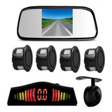 Kit Estacionamento Sensor Retrovisor Câmera Fiat Grand Siena