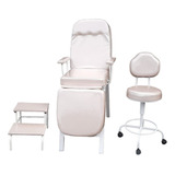 Kit Estética Maca Reforçada 3 Peças - Maca/mocho/escadinha