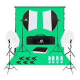 Kit Estúdio Video E Foto Completo 600w | Mumbai - Sou Foto 110v
