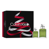 Kit Eternity Calvin Klein Perfume Masculino Eau De Toilette