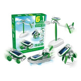 Kit Experimentos Solar Robô 6 Em 1