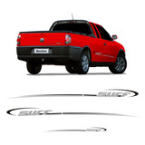 Kit Faixa Saveiro Parati Surf 2008 2009 2010 Adesivo Lateral