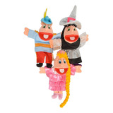 Kit Fantoches Rapunzel 3 Personagens