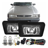 Kit Farol Aux Neblina Uno Fiorino Pit Bull 2004 A 2012 Mille