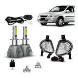 Kit Farol De Milha Corsa 2000 A 2009 2010 Super Led 2d