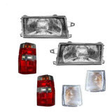 Kit Farol Lanterna Fiorino Elba 1984 A 2003
