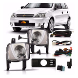 Kit Farol Milha Corsa Hatch Sedan Montana 2003 A 2010
