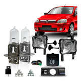 Kit Farol Milha Corsa Meriva 2003 04 05 06 07 A 10 2011 2012