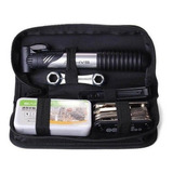 Kit Ferramenta Bicicleta Chaves Bike Remendo Reparo + Bolsa
