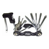 Kit Ferramenta Bike Extrator Pino Corrente Jogo De Chave 10f