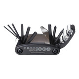 Kit Ferramenta Canivete Para Bike Chave Allen C/ 14 Funções