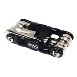 Kit Ferramentas 10 Funções Wg Conjunto Chaves Tipo Canivete