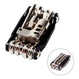 Kit Ferramentas 12 Funções Chave Corrente Bike Bicicleta 