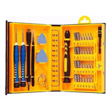 Kit Ferramentas 38 Pçs Reparo Celular Tablets Video Games