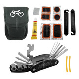 Kit Ferramentas Bike Chaves Remendo Reparo Pneu Mtb Completo