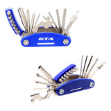 Kit Ferramentas Canivete 16 Funções Chaves Bike Bicicleta