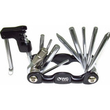 Kit Ferramentas Conjunto Canivete Bike Chave Corrente Wg 10f
