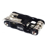 Kit Ferramentas Conjunto Canivete Bike Chave Corrente Wg 10f