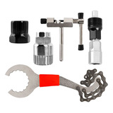 Kit Ferramentas P/ Manutenção E Reparo Bike Chaves Extratora