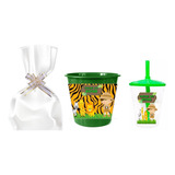 Kit Festa Balde De Pipoca+copo Twister Personalizado 40itens