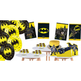 Kit Festa Batman Aniversário Decoração Plus