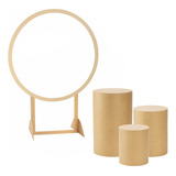 Kit Festa Completo Cilindro C/ Painel Arco 150x210 9mm Mdf