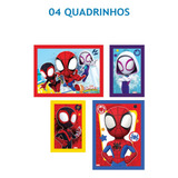 Kit Festa Fácil Spidey E Amigos - Decoração De Aniversário Genérica 40