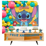 Kit Festa Stitch Lillo Decoração De Aniversário