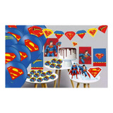 Kit Festa Superman Super Homem Aniversário Decoração