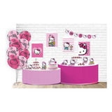 Kit Festcolor Festa Hello Kitty - Decoração De Aniversário
