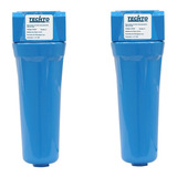 Kit Filtro Coalescente Techto 1.1/2 92 Pcm Pre E Pos Dreno