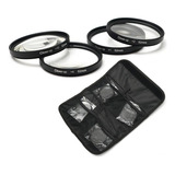 Kit Filtro Macro Close Up +1 +2 +4 +10 67mm 18-135mm 80d