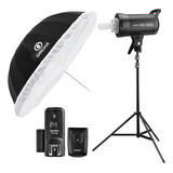 Kit Flash Estúdio Newborn Godox Sk300 Ii Para Todas Cameras 220v