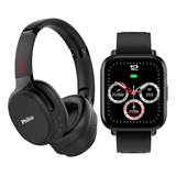 Kit Fone De Ouvido Sem Fio + Relogio Smartwath Philco Top 