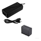 Kit Fonte + Bateria Para Led Yn360 Yn300 Yn160 Yongnuo