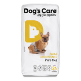 Kit Fralda Higiênica Dogs Care G 24 Unidades Macho Para Cães