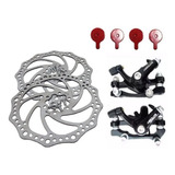 Kit Freio A Disco Bicicleta Mecânico Absolute Bike Aro 26 29