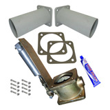 Kit Freio Motor 3,5 Pol Adaptação Tubo Escape 3,5 Polegadas