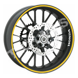 Kit Friso Refletivo 10mm 10 Moto Carros Adesivo Largo Roda