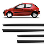  Kit Frisos Laterais Peugeot 206 207 Hatch Sedan Sw 4 Portas