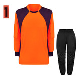Kit Goleiro Infantil Acolchoada Camisa + Calça Conjunto