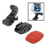 Kit Gopro Hero Suporte Frontal De Capacete Base Fita 3m