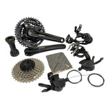 Kit Grupo Relação Shimano Alivio M3100 3 X 9v 27v 11/36d 