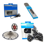 Kit Grupo Shimano Deore 12v M6100 Padrão Hg Cassete 11x52t
